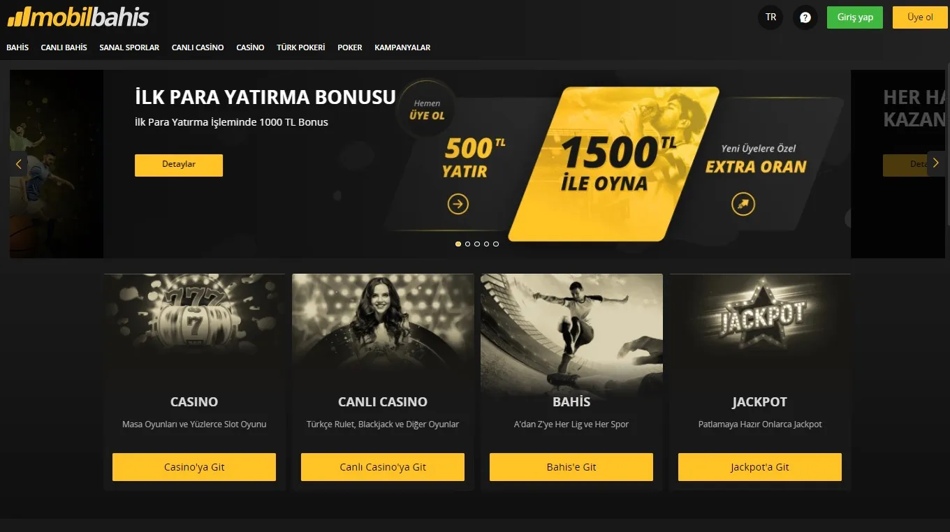 Mobilbahis Giriş & Güncel Yeni Adresi - Deneme Bonusu 2026