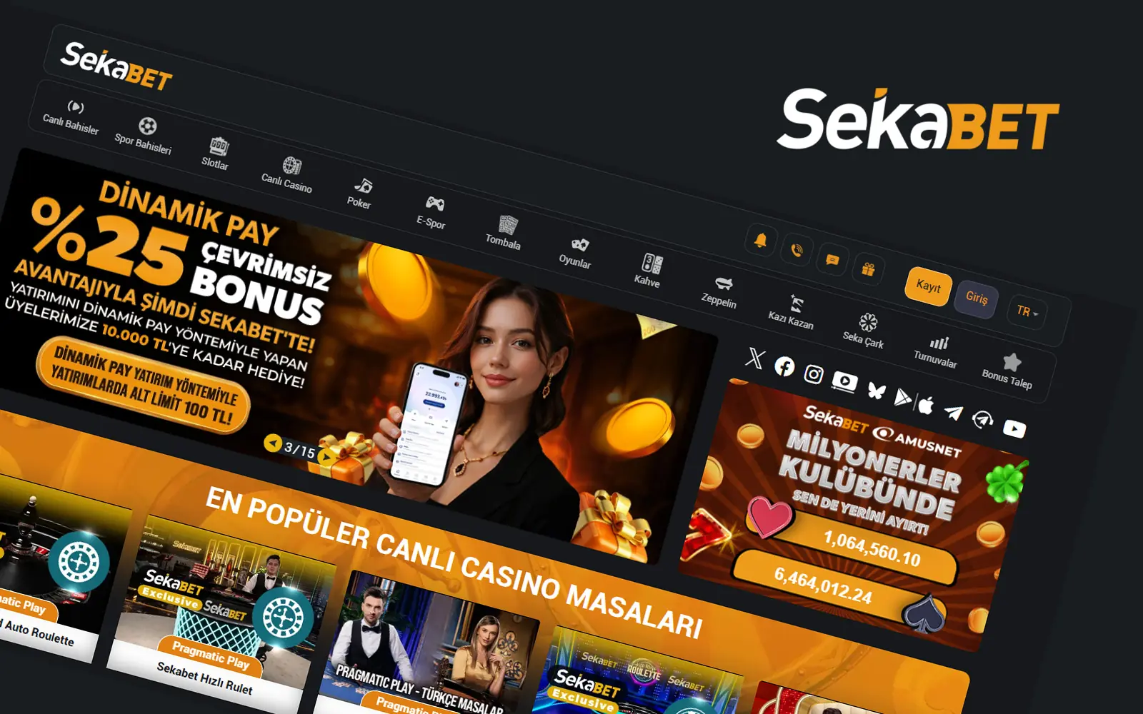 Sekabet Güncel Giriş